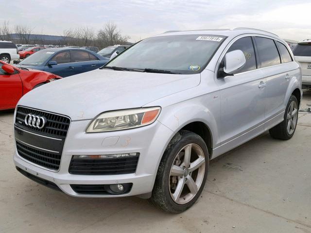 WA1EY74L08D024311 - 2008 AUDI Q7 3.6 QUA SILVER photo 2