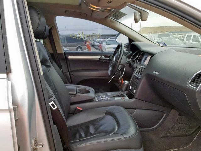 WA1EY74L08D024311 - 2008 AUDI Q7 3.6 QUA SILVER photo 5