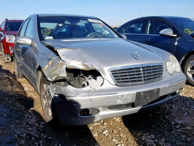 WDBRF61JX3E013697 - 2003 MERCEDES-BENZ C 240 SILVER photo 1