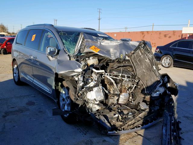 2C4RC1EG6HR663522 - 2017 CHRYSLER PACIFICA T SILVER photo 1