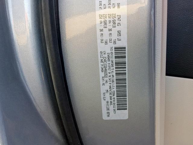 2C4RC1EG6HR663522 - 2017 CHRYSLER PACIFICA T SILVER photo 10