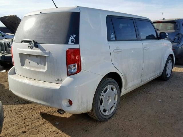 JTLZE4FE4CJ013906 - 2012 TOYOTA SCION XB Ақ фото 4