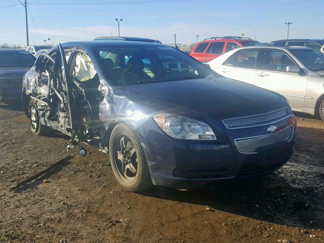 1G1ZA5E07AF283059 - 2010 CHEVROLET MALIBU LS BLUE photo 1