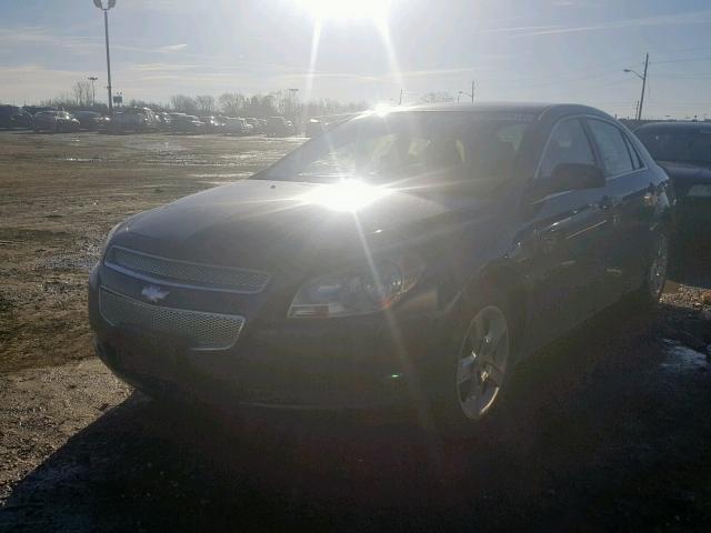 1G1ZA5E07AF283059 - 2010 CHEVROLET MALIBU LS BLUE photo 2