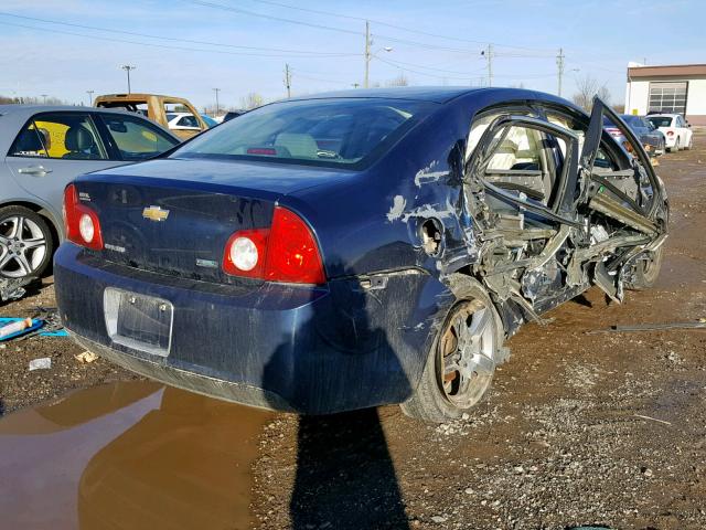 1G1ZA5E07AF283059 - 2010 CHEVROLET MALIBU LS BLUE photo 4