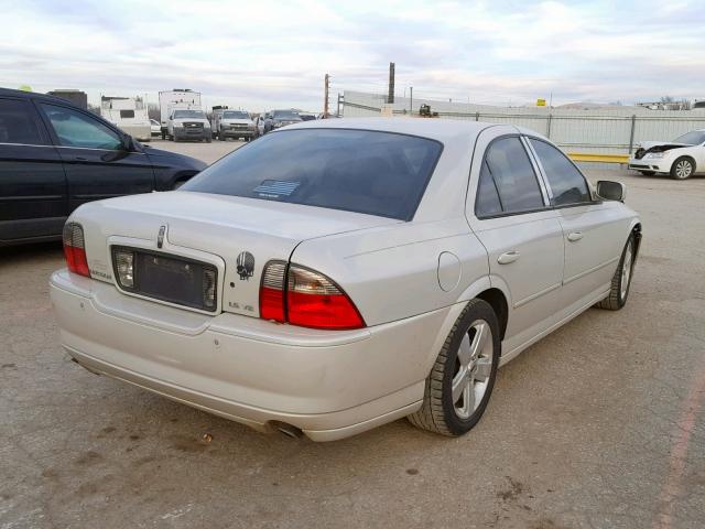 1LNHM87A76Y606034 - 2006 LINCOLN LS WHITE photo 4