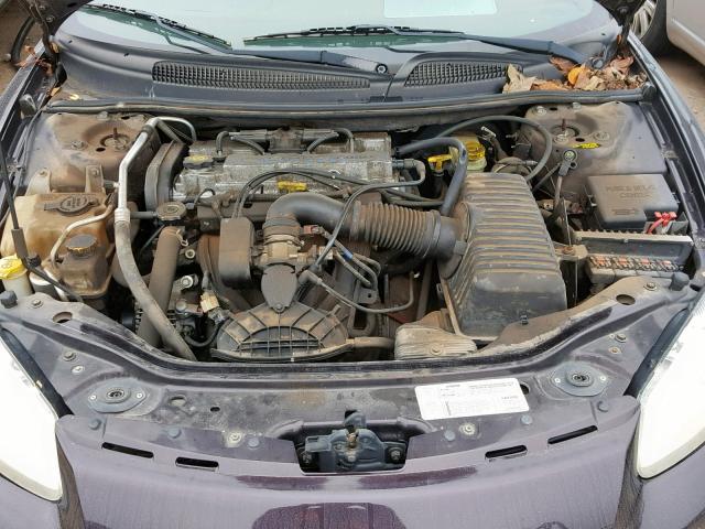 1C3EL45X13N508385 - 2003 CHRYSLER SEBRING LX PURPLE photo 7