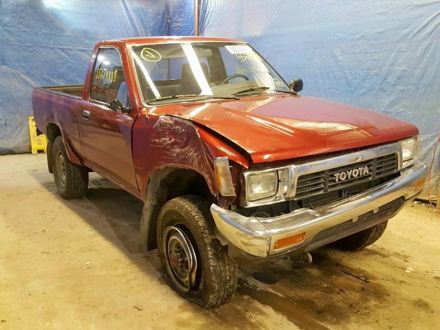 JT4RN01P3L7034658 - 1990 TOYOTA PICKUP 1/2 RED photo 1