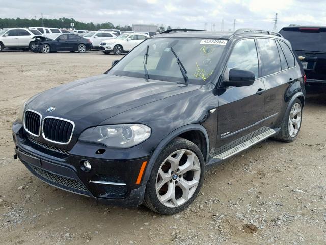 5UXZV4C56CL992136 - 2012 BMW X5 XDRIVE3 Қара фото 2