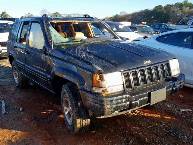 1J4FX78S3VC545064 - 1997 JEEP GRAND CHER BLACK photo 1