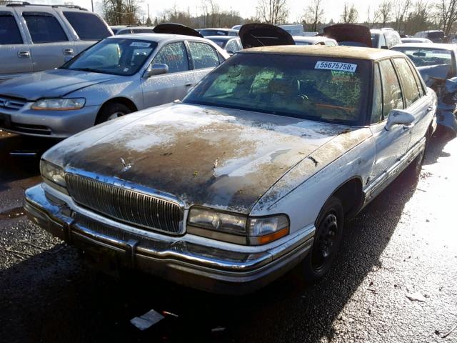 1G4CU5215RH603234 - 1994 BUICK PARK AVENU WHITE photo 2