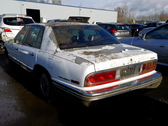 1G4CU5215RH603234 - 1994 BUICK PARK AVENU WHITE photo 3