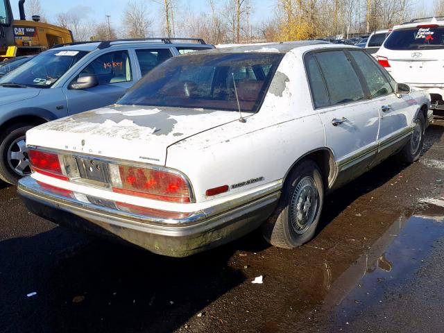 1G4CU5215RH603234 - 1994 BUICK PARK AVENU WHITE photo 4