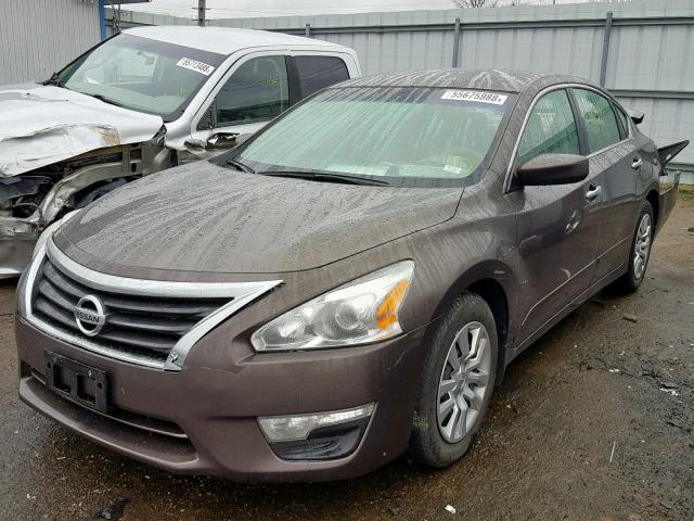 1N4AL3AP1EC299535 - 2014 NISSAN ALTIMA 2.5 BROWN photo 2