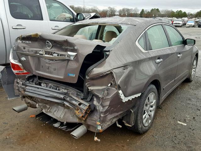 1N4AL3AP1EC299535 - 2014 NISSAN ALTIMA 2.5 BROWN photo 4