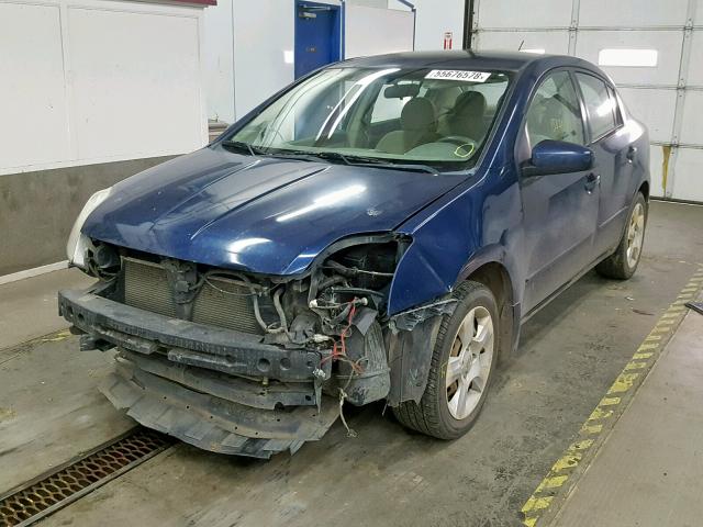 3N1AB61E68L672724 - 2008 NISSAN SENTRA 2.0 BLUE photo 2