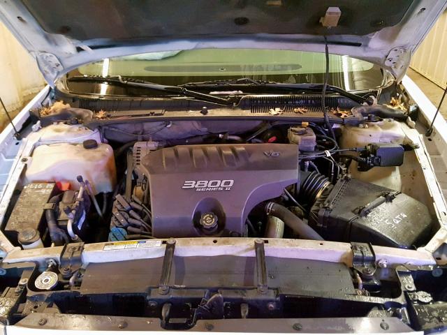 1G4HR54K3YU248986 - 2000 BUICK LESABRE LI WHITE photo 7