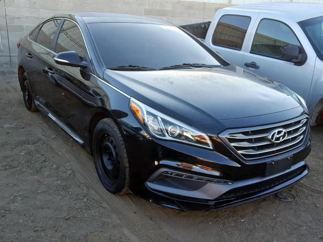 5NPE34AF9FH236102 - 2015 HYUNDAI SONATA SPO BLACK photo 1