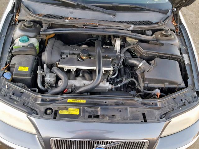 YV1SW592552474105 - 2005 VOLVO V70 FWD GRAY photo 7