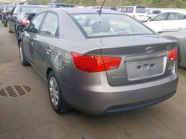 KNAFU4A21C5614002 - 2012 KIA FORTE EX BROWN photo 3