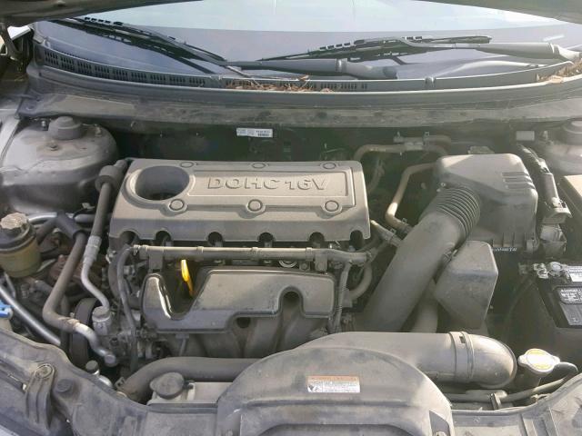 KNAFU4A21C5614002 - 2012 KIA FORTE EX BROWN photo 7