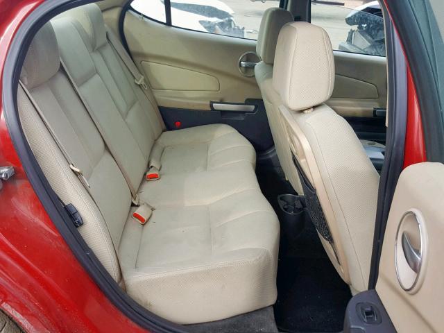 2G2WP552181186780 - 2008 PONTIAC GRAND PRIX RED photo 6