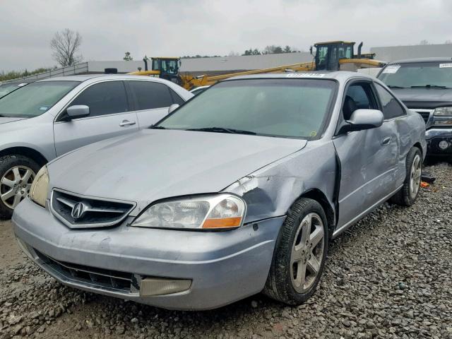 19UYA42691A000830 - 2001 ACURA 3.2CL TYPE SILVER photo 2