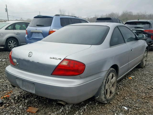 19UYA42691A000830 - 2001 ACURA 3.2CL TYPE SILVER photo 4