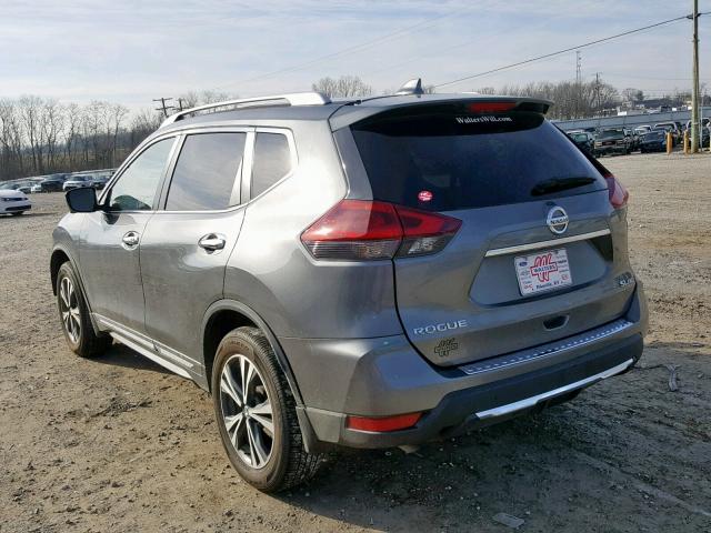 5N1AT2MV6JC851437 - 2018 NISSAN ROGUE SV GRAY photo 3