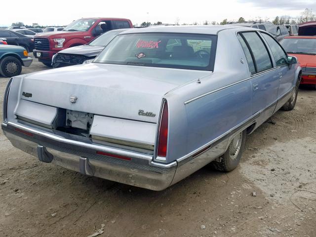 1G6DW52P0RR723558 - 1994 CADILLAC FLEETWOOD BLUE photo 4