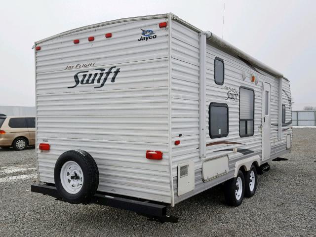 1UJBJ0BN0C17B0346 - 2012 JAYCO SWIFT  WHITE photo 4