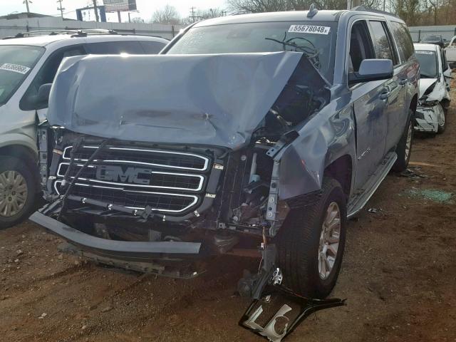 1GKS1GKC5GR102670 - 2016 GMC YUKON XL C BLUE photo 2