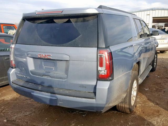 1GKS1GKC5GR102670 - 2016 GMC YUKON XL C BLUE photo 4