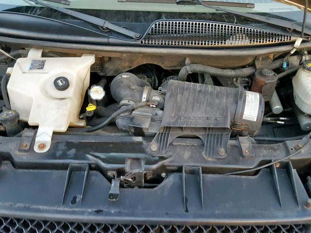 1GNFG15T751162246 - 2005 CHEVROLET EXPRESS G1 GRAY photo 7