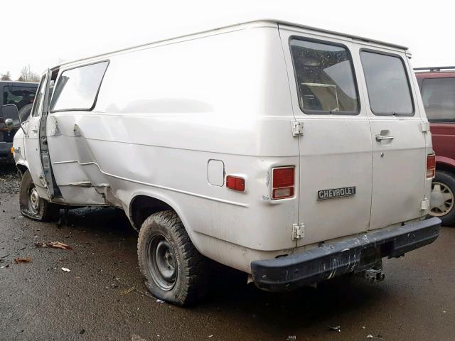 CGL2594119953 - 1979 CHEVROLET VAN WHITE photo 3