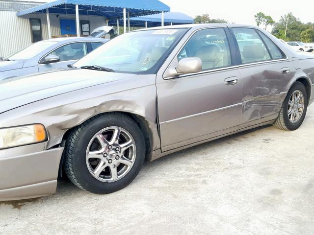 1G6KY54901U213597 - 2001 CADILLAC SEVILLE ST BLACK photo 9