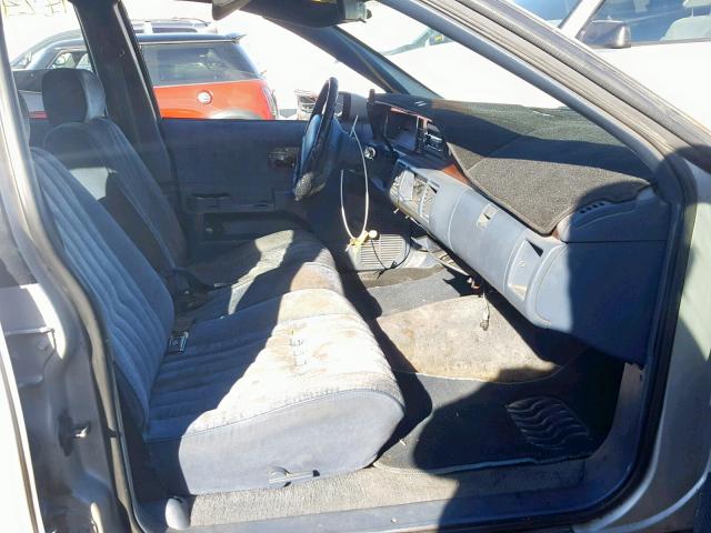 1G1BL53E8MW184930 - 1991 CHEVROLET CAPRICE GRAY photo 5