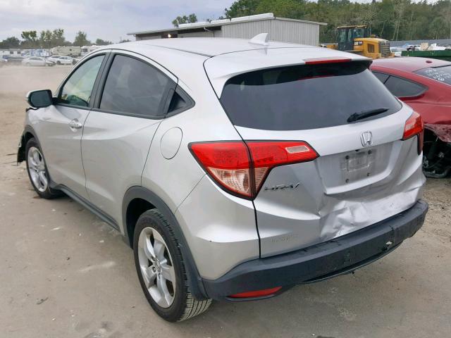 3CZRU5H58GM713643 - 2016 HONDA HR-V EX SILVER photo 3