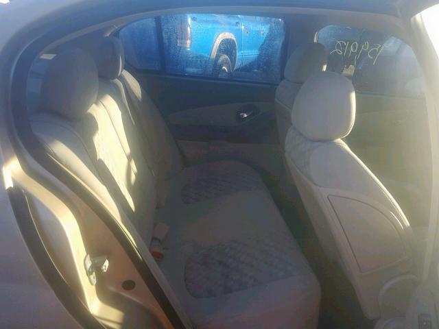 1G1ZT54805F209957 - 2005 CHEVROLET MALIBU LS ოქროსფერი ფოტო 6