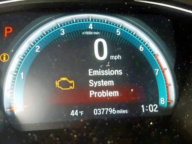 19XFC1F72GE219152 - 2016 HONDA CIVIC EXL Gümüş foto 8