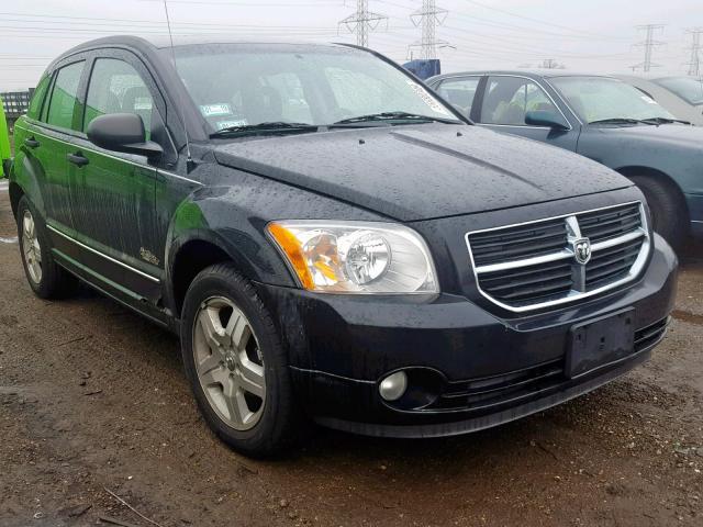 1B3HB48B07D560857 - 2007 DODGE CALIBER SX BLACK photo 1