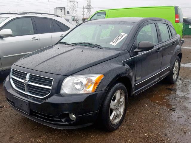 1B3HB48B07D560857 - 2007 DODGE CALIBER SX BLACK photo 2