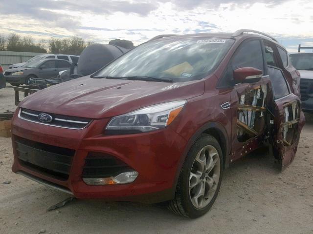 1FMCU0J93GUB96612 - 2016 FORD ESCAPE TIT RED photo 2