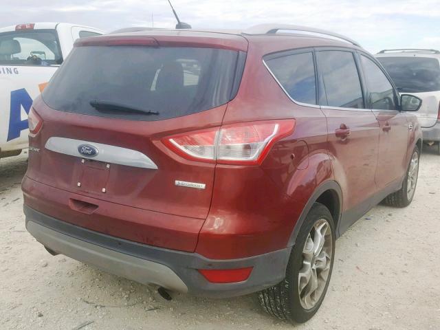 1FMCU0J93GUB96612 - 2016 FORD ESCAPE TIT RED photo 4