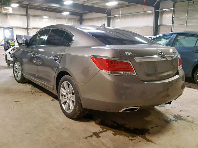 1G4GC5E37CF331466 - 2012 BUICK LACROSSE GRAY photo 3