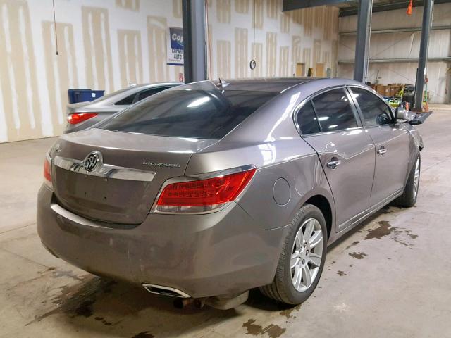 1G4GC5E37CF331466 - 2012 BUICK LACROSSE GRAY photo 4