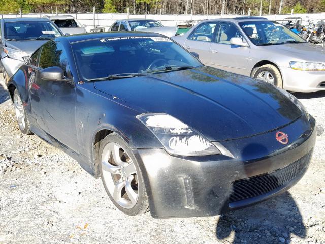 JN1AZ34D14T153227 - 2004 NISSAN 350Z COUPE BLACK photo 1