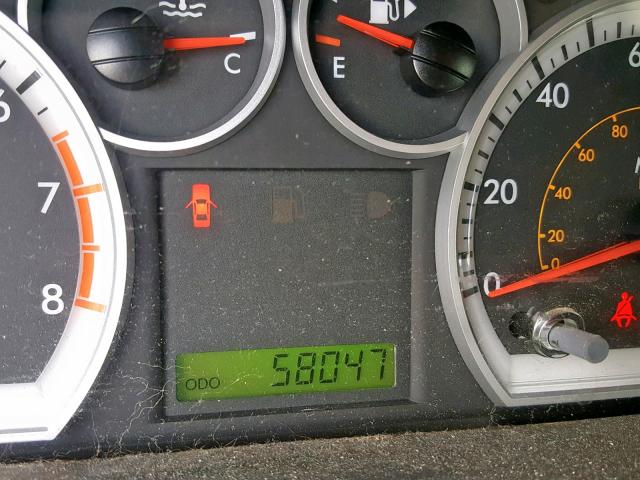 KL1TD66E29B299197 - 2009 CHEVROLET AVEO LS BLUE photo 8