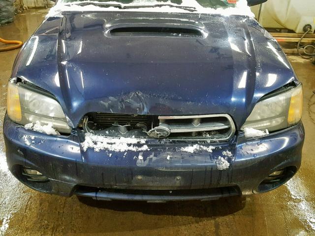 4S4BT63C455106076 - 2005 SUBARU BAJA TURBO BLUE photo 9