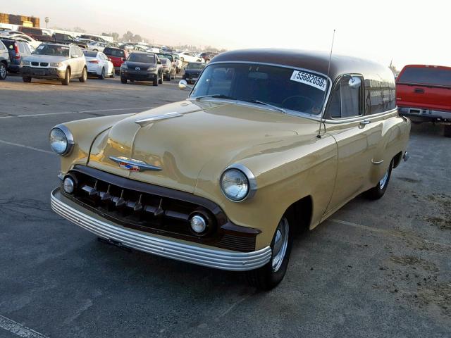 D53S110625 - 1953 CHEVROLET VAN TWO TONE photo 2